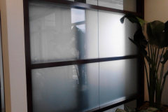 Glass Office Door Privacy - Decorative Window Tint Installation MD