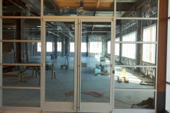 Glass Office Door Privacy - Decorative Window Tint Installation MD