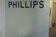 Glass Office Door Privacy - Decorative Window Tint Installation MD