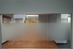 Glass Office Door Privacy - Decorative Window Tint Installation MD