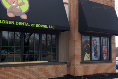 Glass Office Door Privacy - Decorative Window Tint Installation MD